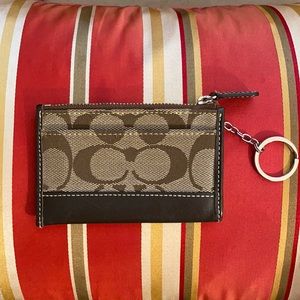 Coach Key & Card holder